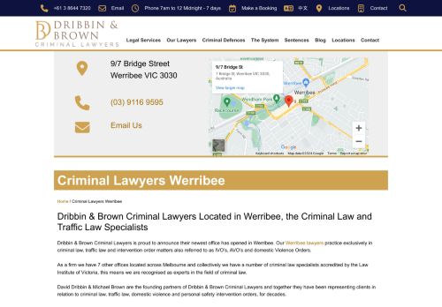 Dribbin & Brown Criminal Lawyers Werribee