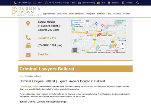 Dribbin & Brown Criminal Lawyers Ballarat