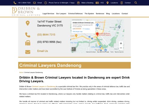 Dribbin & Brown Criminal Lawyers Dandenong