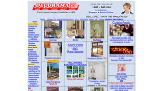 Decorama Blinds Awnings Curtains Security and Shutters