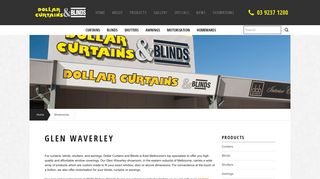 Dollars Curtains and Blinds – Glen Waverley