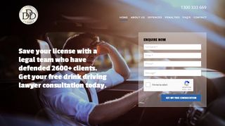 Sydney Drink Driving Defence Lawyers