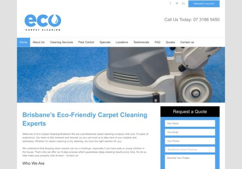 Eco Carpet Cleaning Brisbane