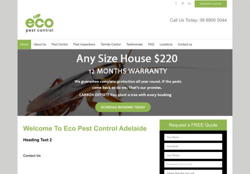 Eco Pest Control Adelaide