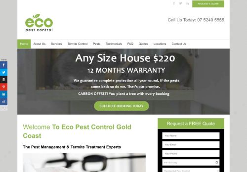 Eco Pest Control Gold Coast