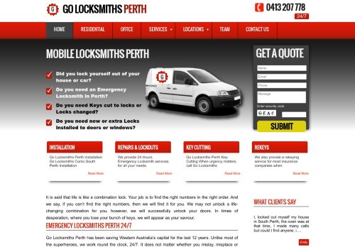 Go Locksmiths Perth