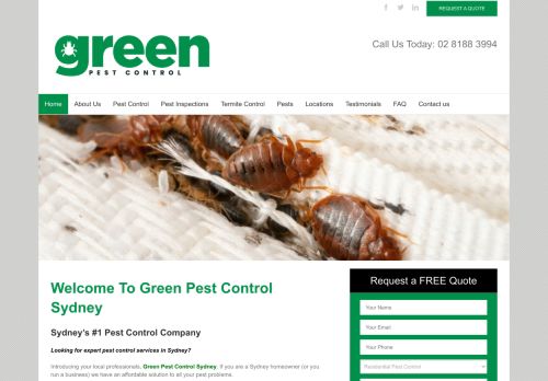 Green Pest Control Sydney