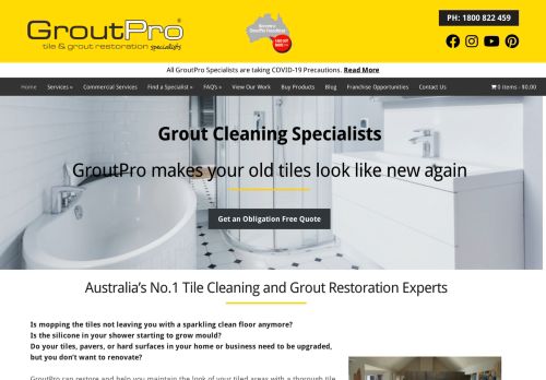 Grout Pro Tile Cleaning