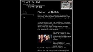 Platinum Hair By Belle