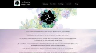 Jo Freeth Hair Artist