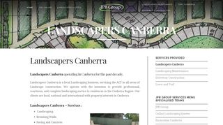 Landscapers Canberra