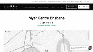 Laser Clinics Australia – Myer Centre Brisbane