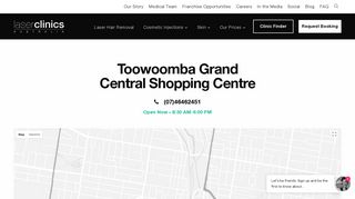 Laser Clinics Australia – Toowoomba Grand Central Shopping Centre