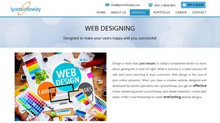 Lyonsinfoway Web Design Company Sydney