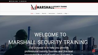 Marshall Security Training