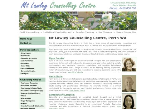 Mt Lawley Counselling in Perth