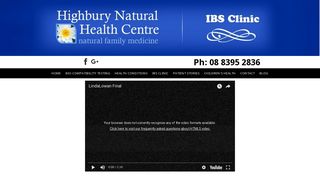 Highbury Natural Health Centre & IBS Clinic