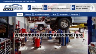 Peters Auto and Tyre – Sunshine