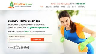 Pristine Home Cleaners Sydney