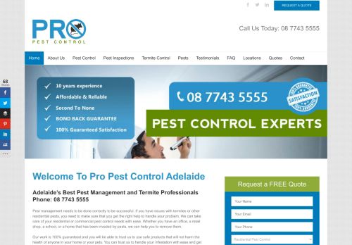 Pro Pest Control Adelaide