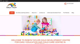 Robyn Taylor Child Development Centre