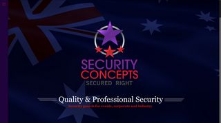 Security Concepts Services