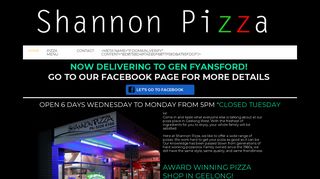 Shannon Pizza