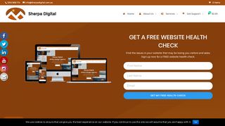 Sherpa Digital Website Design