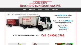 Sideliner Blocked Drain Solutions Pty Ltd