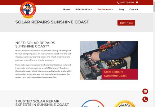 Solar Repair Service Sunshine Coast