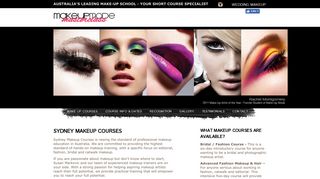 Sydney Makeup Courses