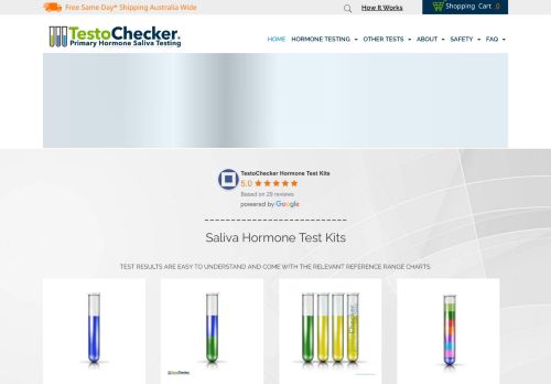 TestoChecker Hormone Test Kits