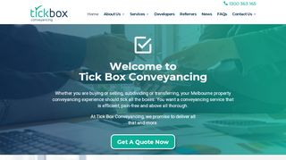 Tick Box Conveyancing Services