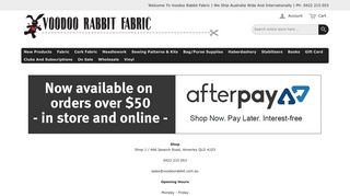 Voodoo Rabbit Fabric