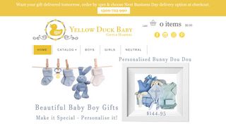 Yellow Duck Baby Gifts